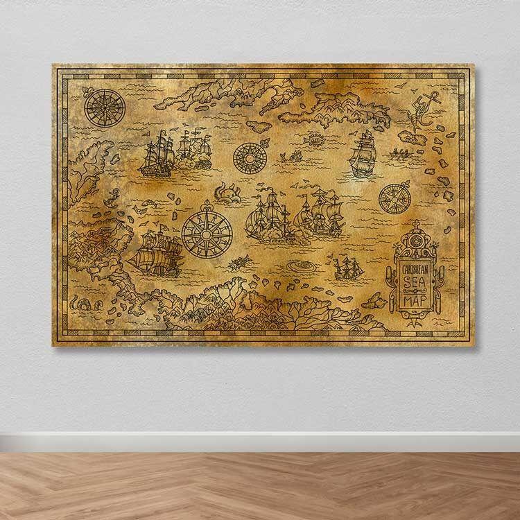 Wallity Слика Kanvas Tablo-61, 50x70 cm