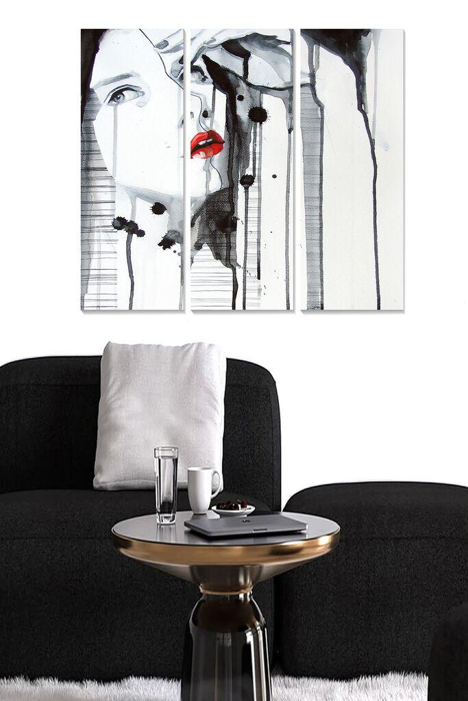 Wallity Сет Слики MDF269811596, 3 Дела