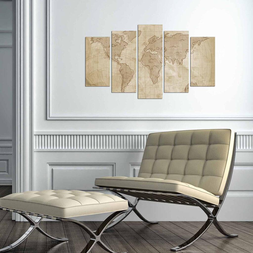 Wallity Слика DEV02757100140, 100x140 cm