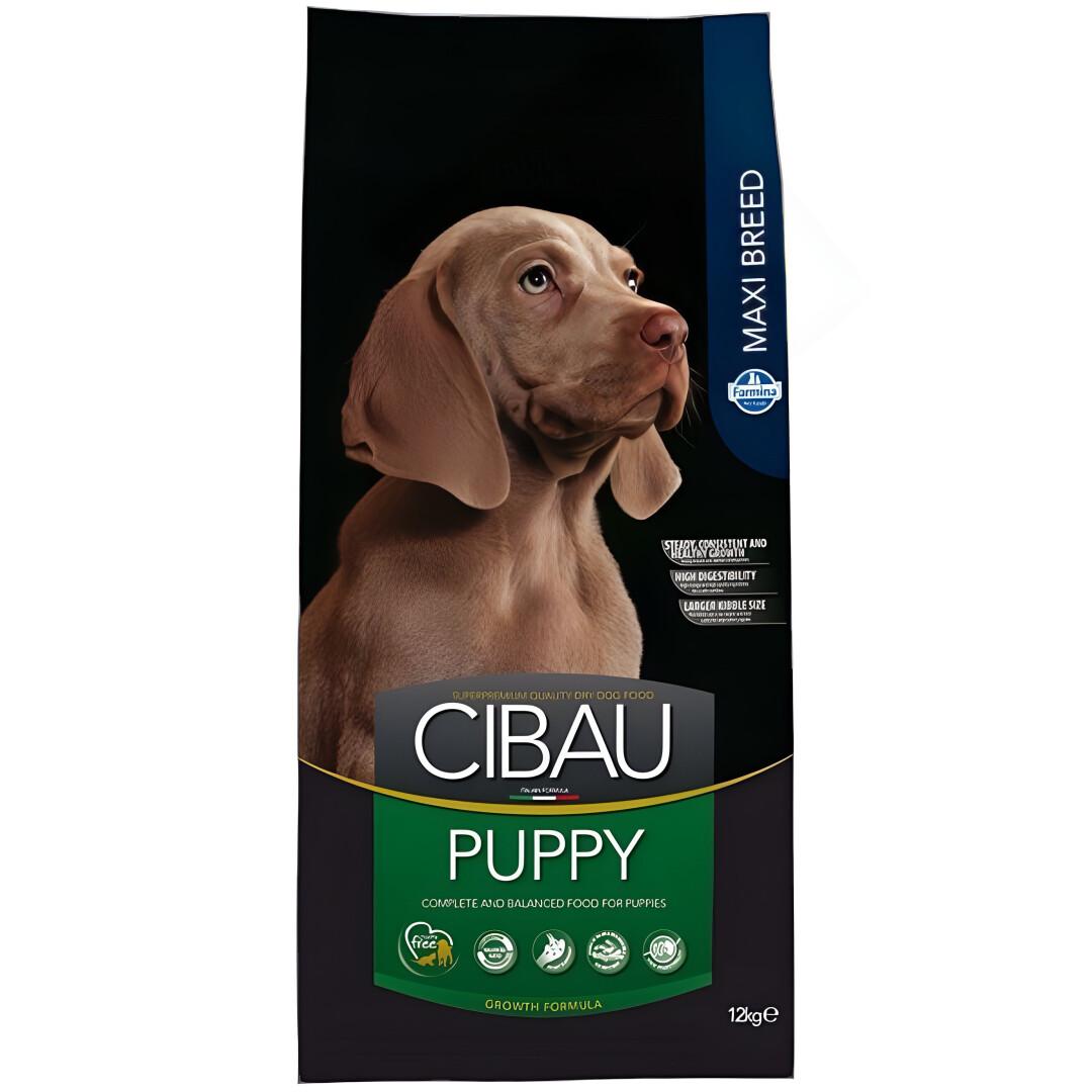 FARMINA CIBAU Puppy Maxi Сува храна за Кученца со Пилешко,Ориз и Риба [Вреќа 12кг]
