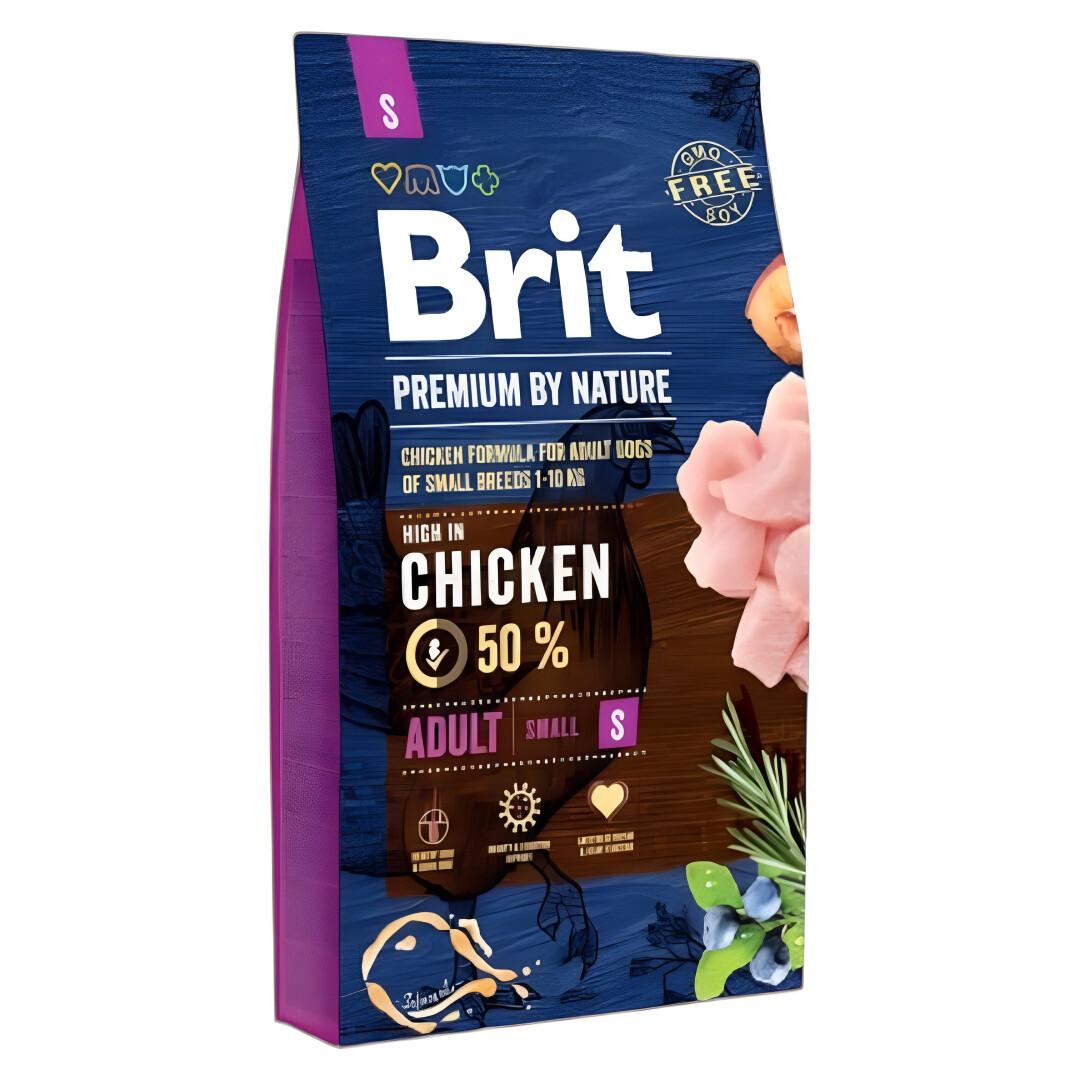 BRIT Premium Mini Adult S Гранули со Пилешко [Вреќа 8кг]