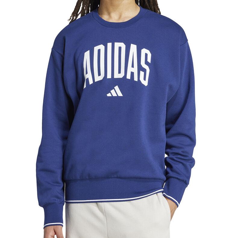 Adidas Машки дуксер, M Collegiate SW, Сини
