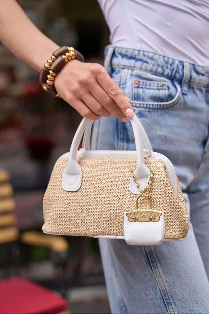 Женска чанта Bagmori MK1020225SM10-001, бела