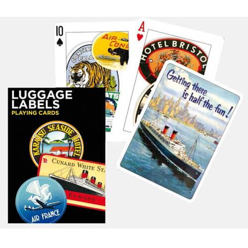 Piatnik Piatnik - Карти 'Luggage Labels' Друштвена игра