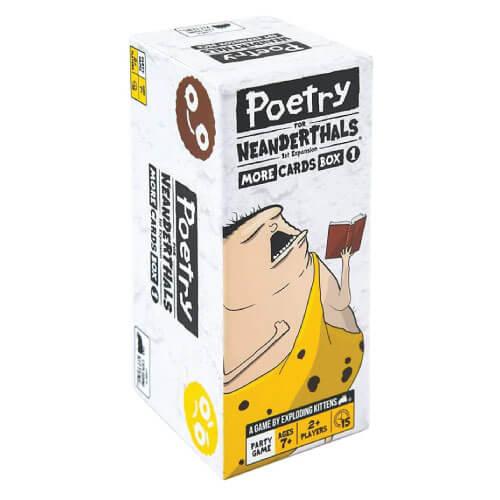 Exploding Kittens Poetry for Neanderthals: More Cards Box 1 (Expansion) Друштвена игра