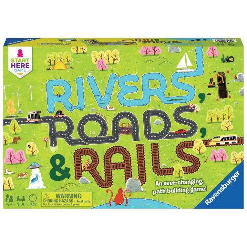 Ravensburger Rivers, roads and rails Друштвена игра
