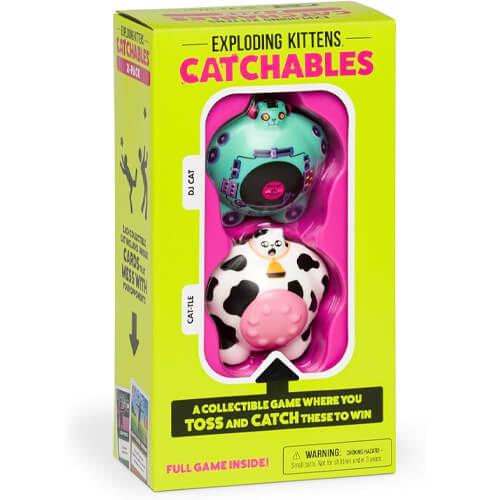 Exploding Kittens Exploding Kittens: Catchables 2-Pack #4 (DJ & Cattle) Друштвена игра