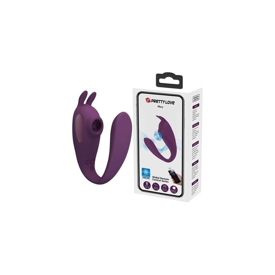 Fantazija Вибратор за парови со апликација Shey