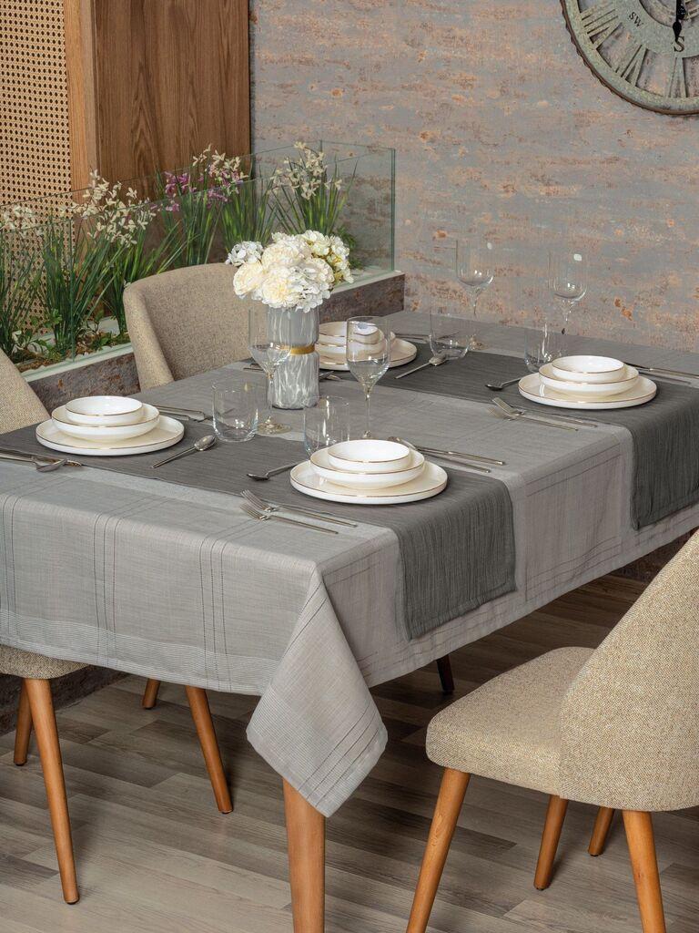Комплет чаршафи L'essentiel Maison Jasmine 160, 155x160 см, 35x130 см, 2 парчиња, м крем