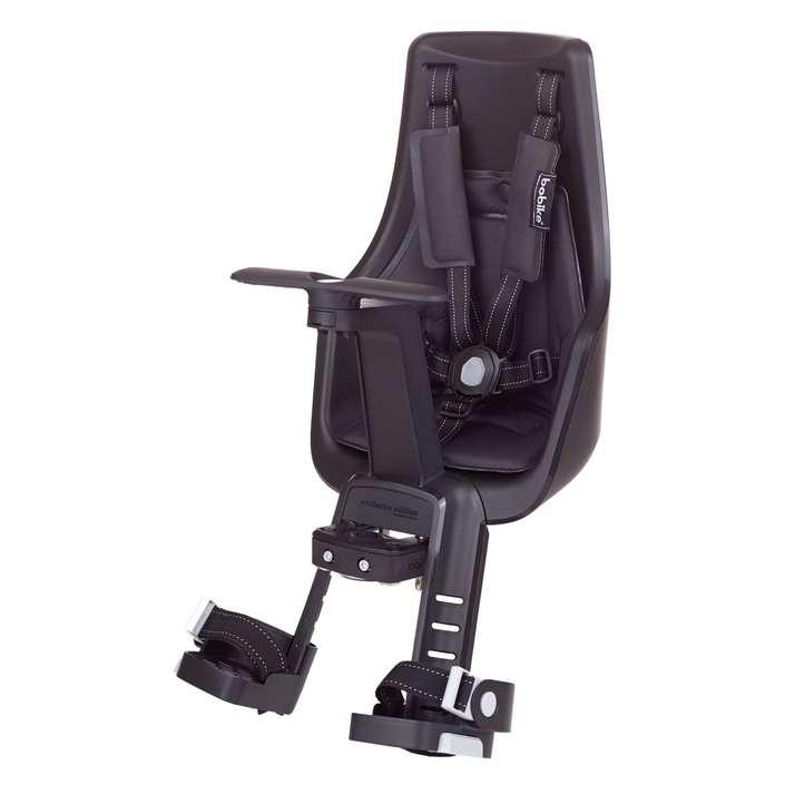 BOBIKE Предно Седиште За Велосипед Exclusive Mini Plus До 15kg, Црно