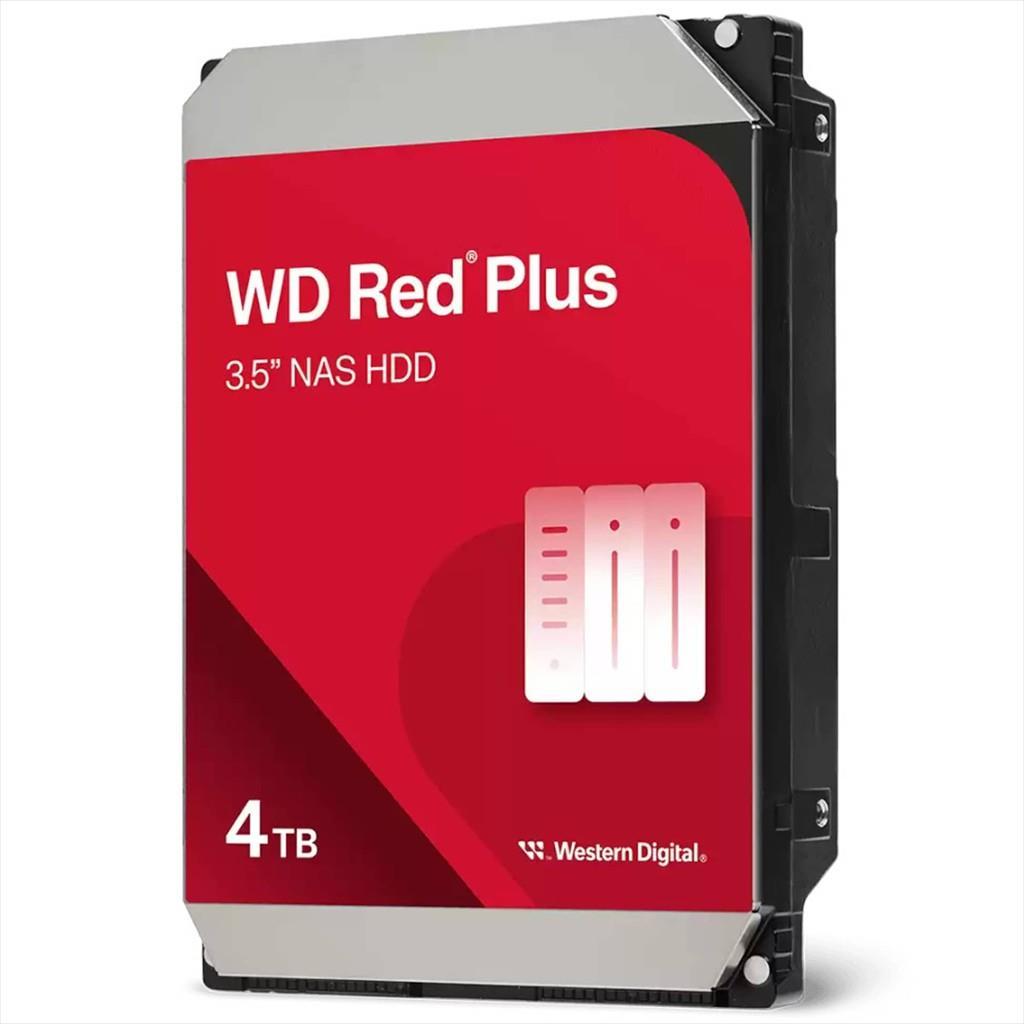 WESTERN DIGITAL Хард Диск Red Plus NAS 4TB 3.5" SATA III 5400RPM