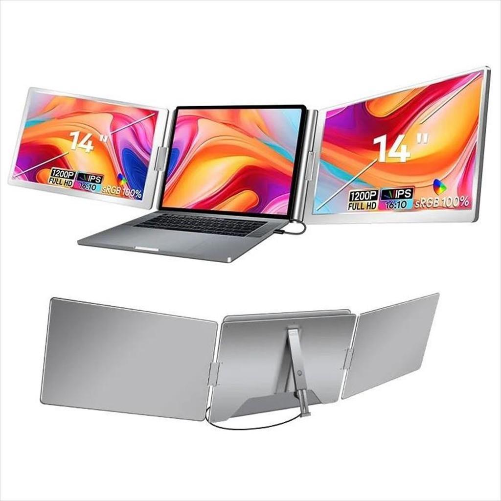 EXTRALINK Двојни Монитори За Лаптоп S688 14" IPS Full HD