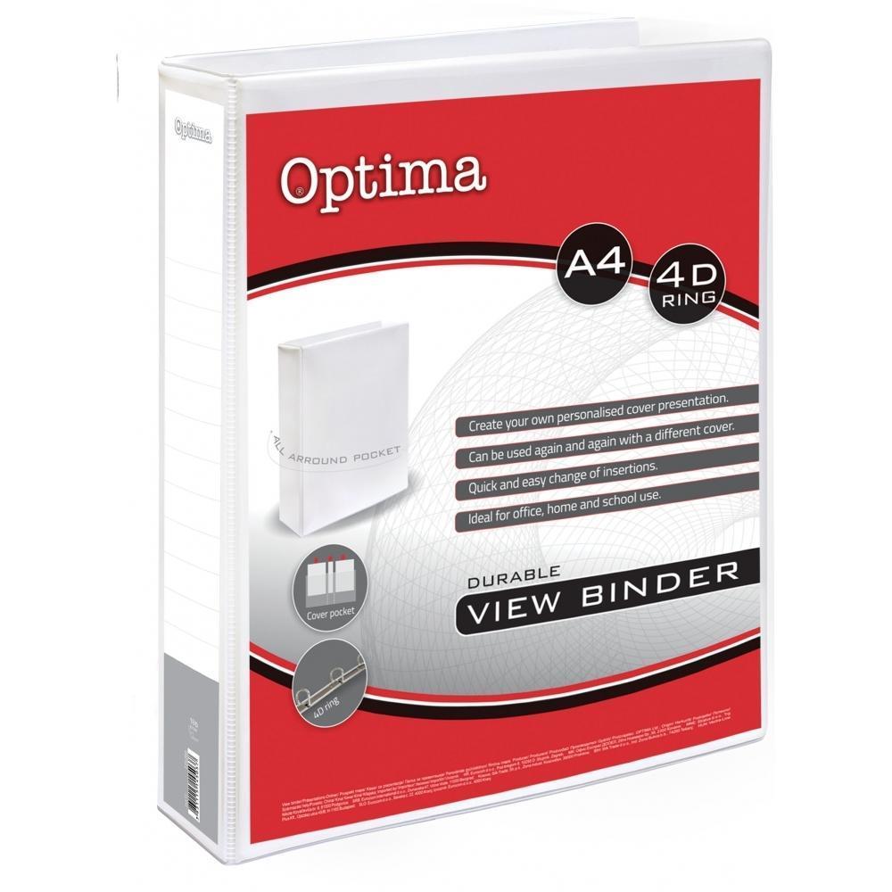 Optima Папка со 4 прстени 38мм а4 24511