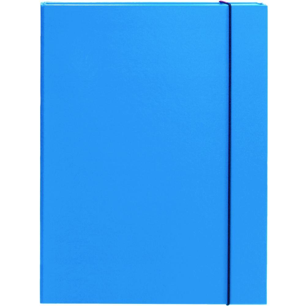 Optima Папка со ластик 3см плава 22490