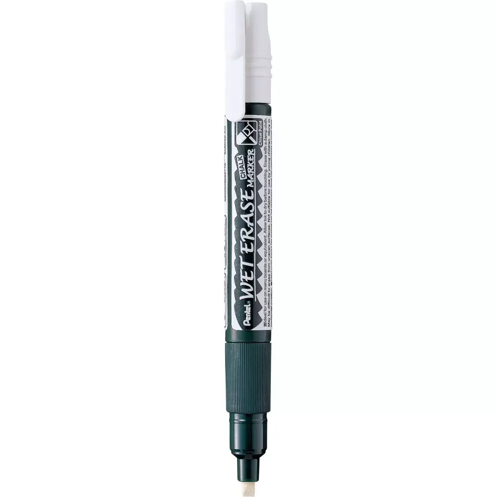 Pentel Маркер течна креда смв26 бела