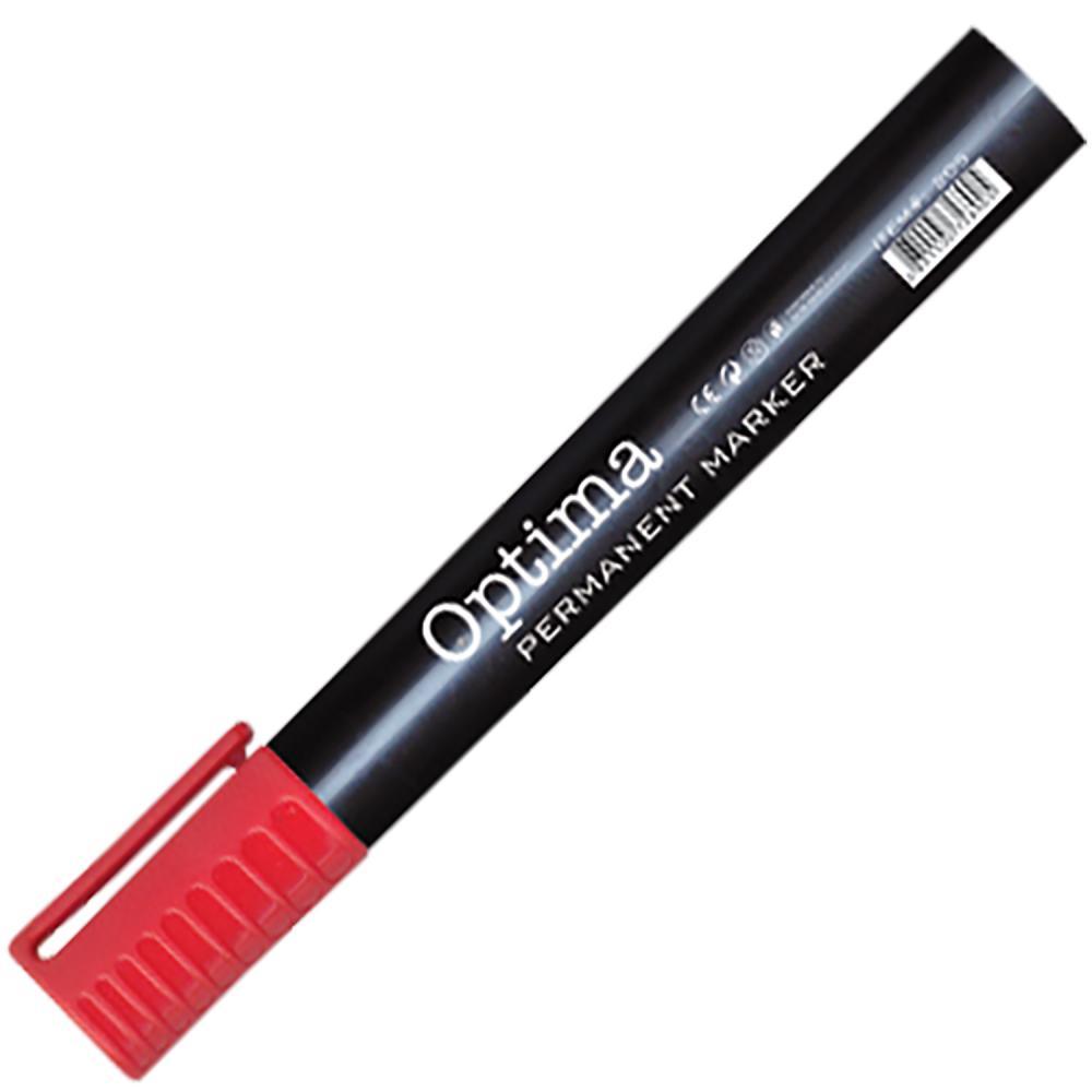 Optima Маркер мц-16 210 црвен кос 120941