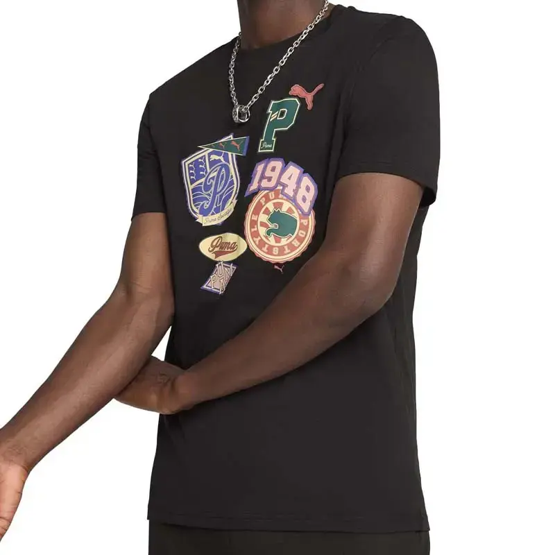 Машка маица Puma Sport Legacy, црна