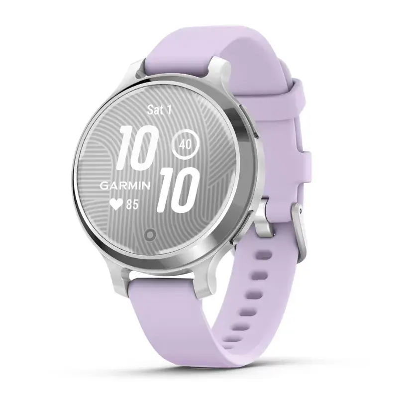 Garmin Паметен часовник Lily 2 Active Silver/Jasmine Purple