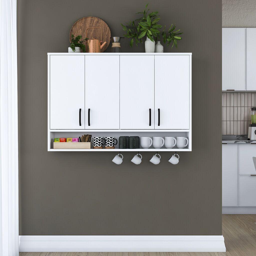 Кујнски елемент Hanah Home JE199-3812, 120x61,8x27,5 см, бел