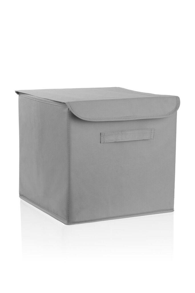 Кошница за складирање Aberto Design YLC-K009, 30x30x30cm, сива