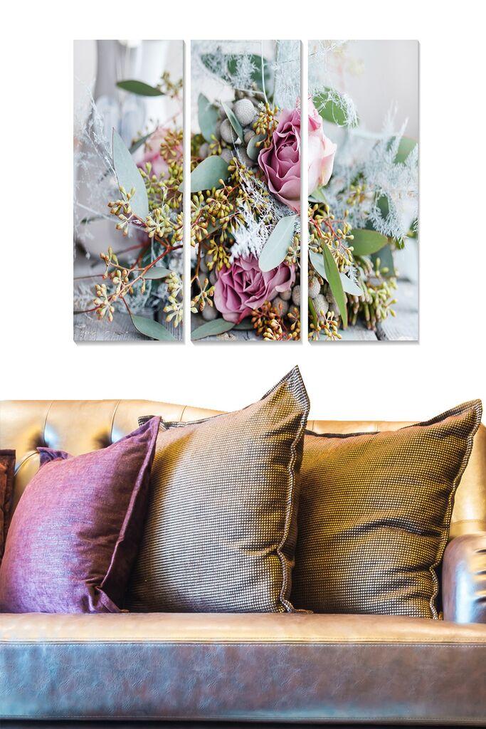 Wallity Слика со LED Осветлување Street Art Bad Made Beautiful, 44x66 cm