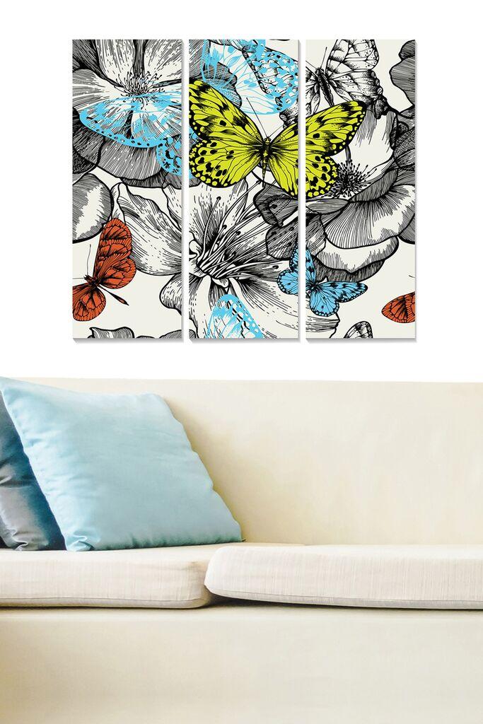 Wallity Сет Слики MDF56100727, 3 Дела