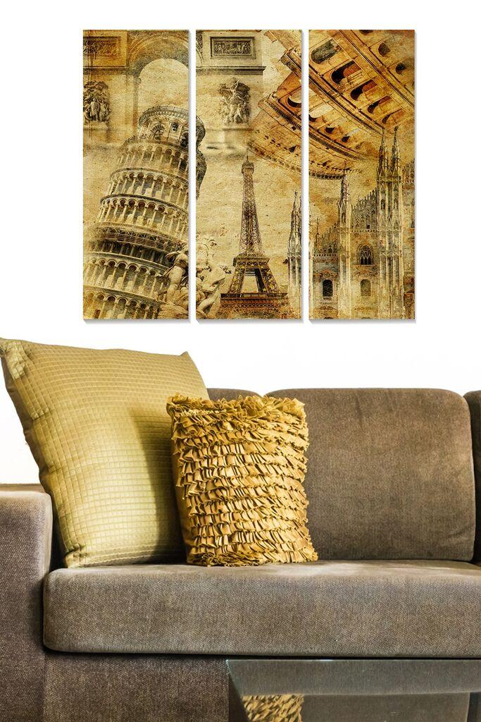 Wallity Сет Слики MDF524134198, 3 Дела