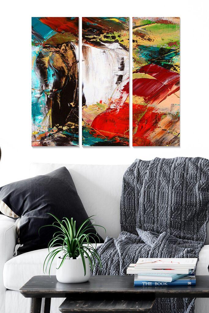 Wallity Сет Слики MDF7436501594541, 3 Дела