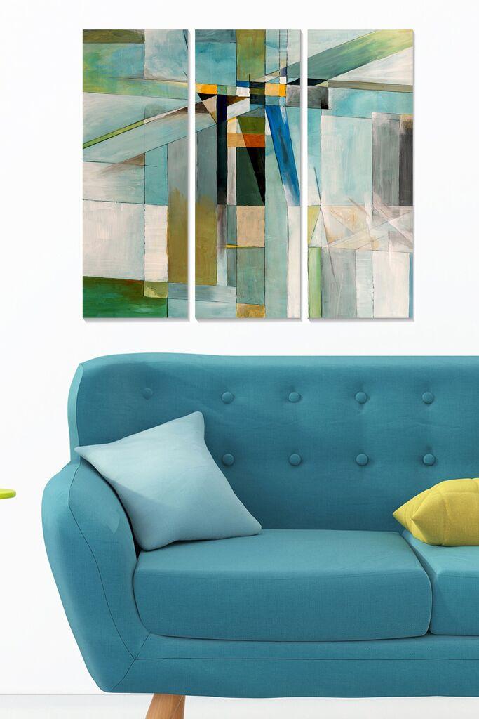 Wallity Сет Слики MDF88601464, 3 Дела