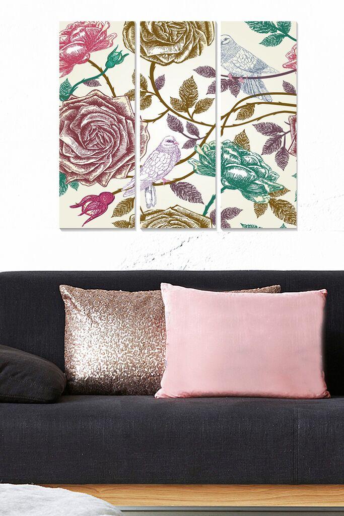 Wallity Сет Слики MDF653185105, 3 Дела