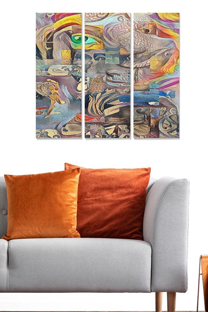 Wallity Сет Слики MDF531779761, 3 Дела