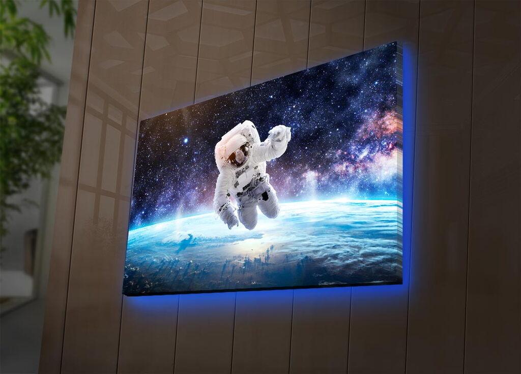Wallity Слика со LED Осветлување NASA-003, 45x70 cm