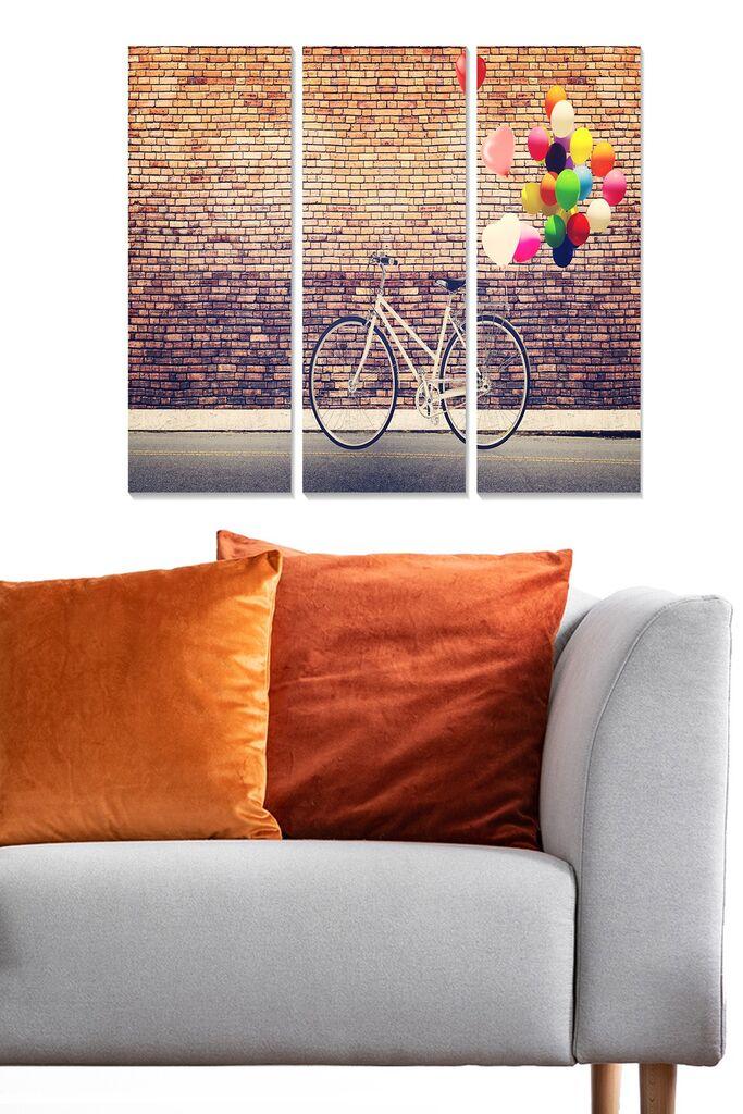 Wallity Сет Слики MDF796483, 3 Дела