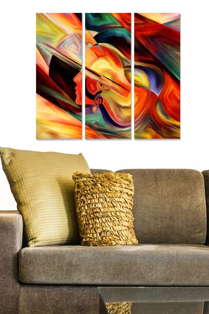 Wallity Сет Слики MDF7878836, 3 Дела