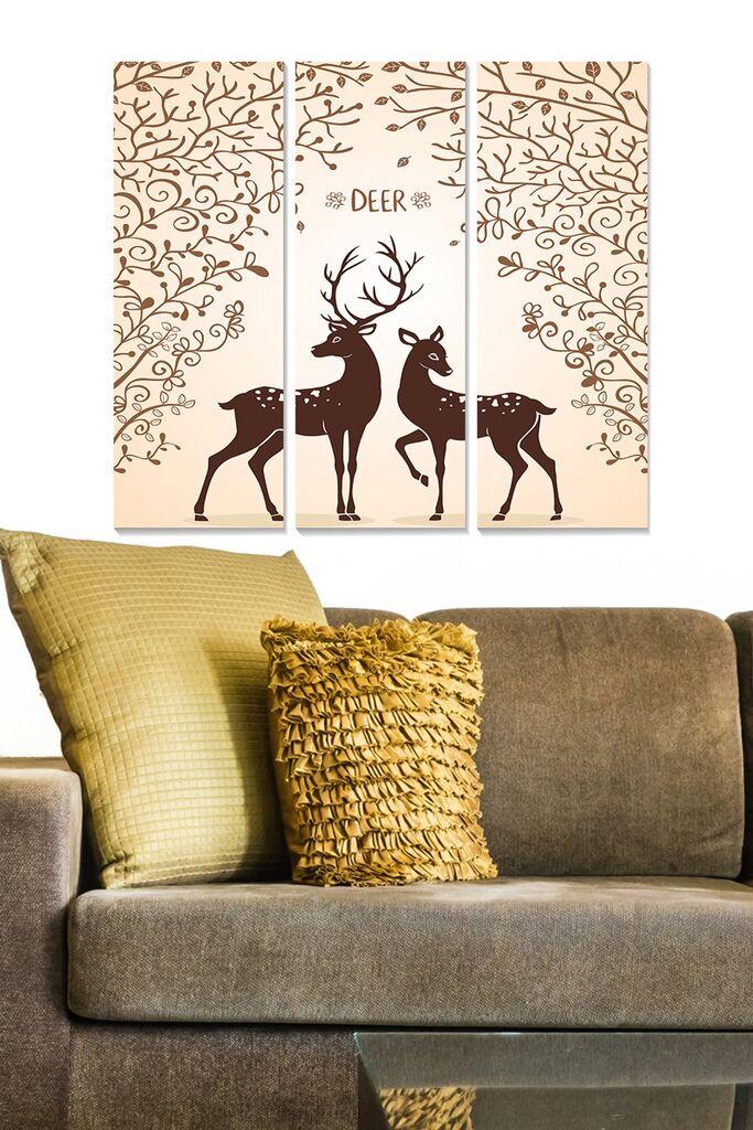 Wallity Сет Слики MDF625774523, 3 Дела