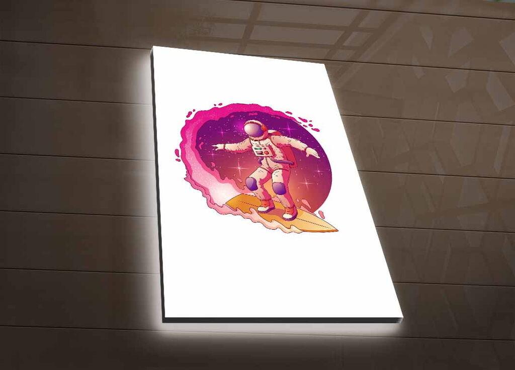 Wallity Слика со LED Осветлување NASA-043, 45x70 cm