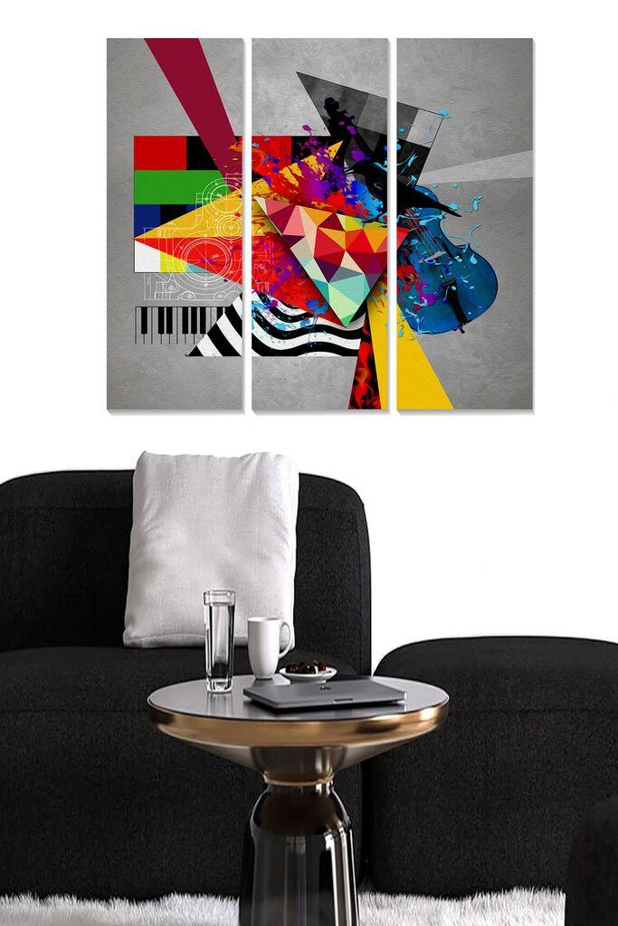 Wallity Сет Слики MDF8156489, 3 Дела