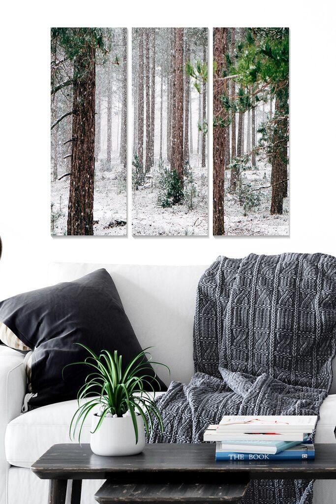 Wallity Сет Слики MDF690257, 3 Дела