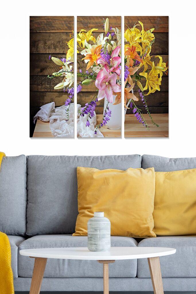 Wallity Слика со LED Осветлување Street Art Bad Made Beautiful, 44x66 cm