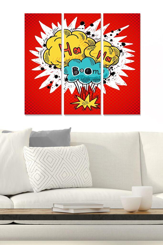 Wallity Сет Слики MDF7847305, 3 Дела