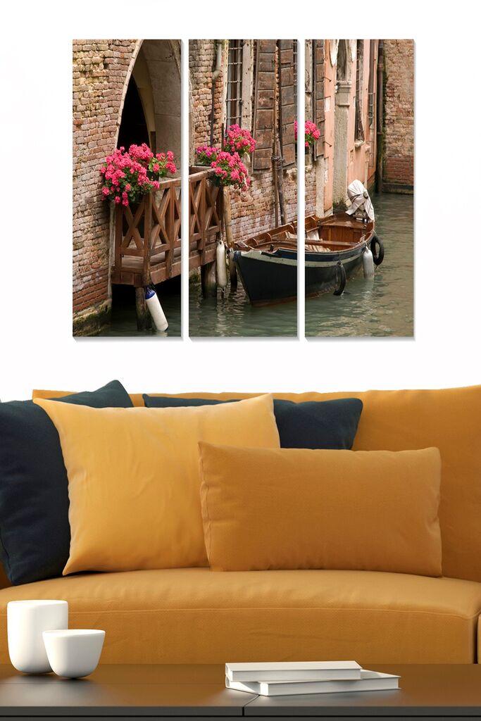 Wallity Сет Врамени MDF Слика Myk3015-2, 3 Дела