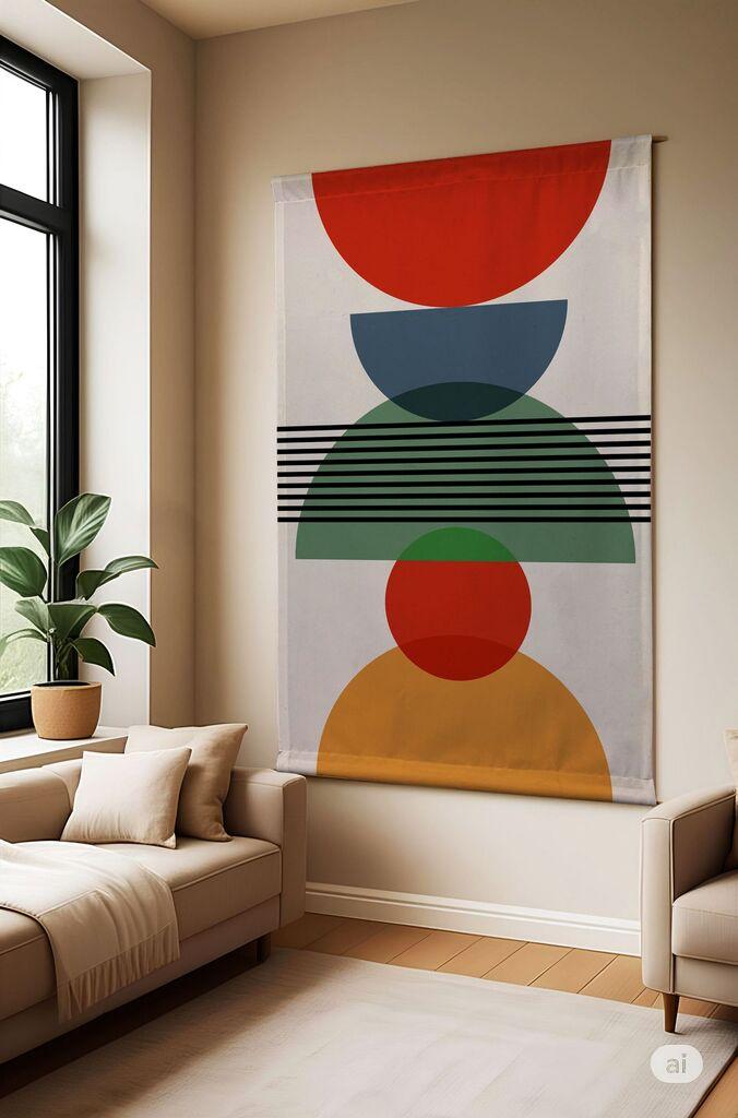 Wallity Слика Polybaby 7, 70x120 cm