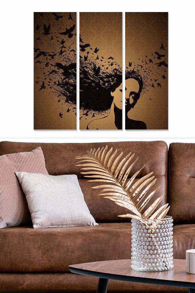 Wallity Сет Слики MDF9435280, 3 Дела