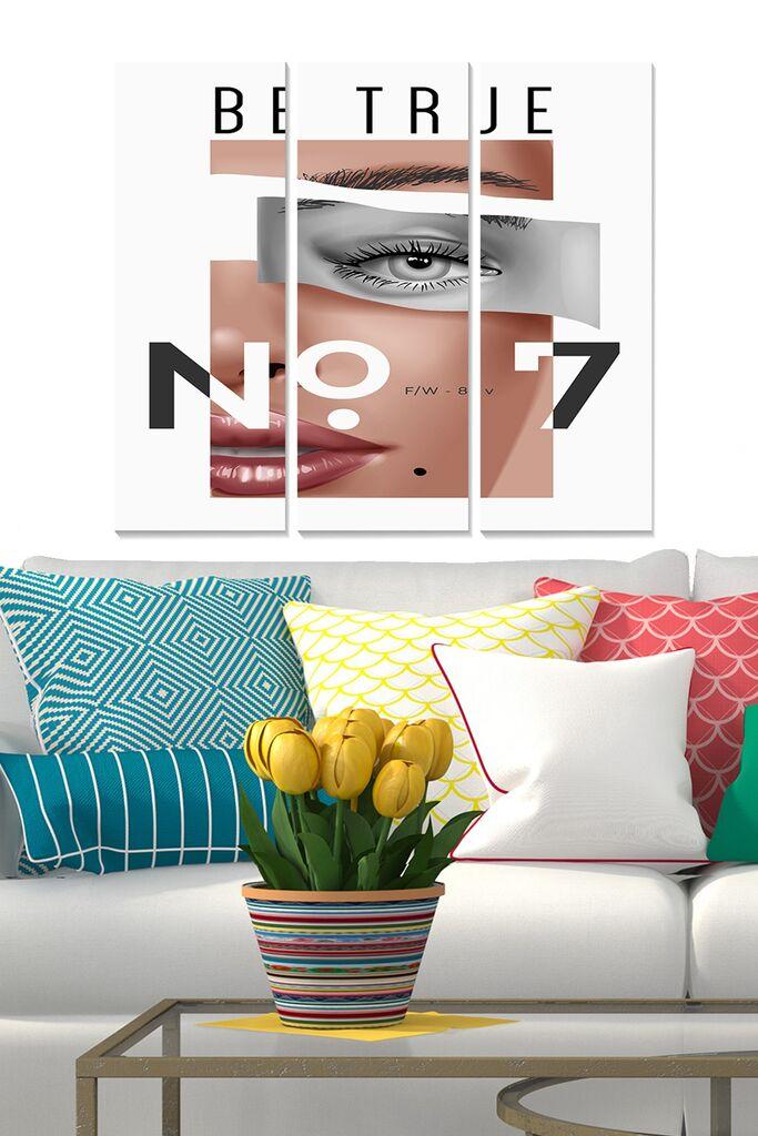 Wallity Сет Слики MDF470842535, 3 Дела