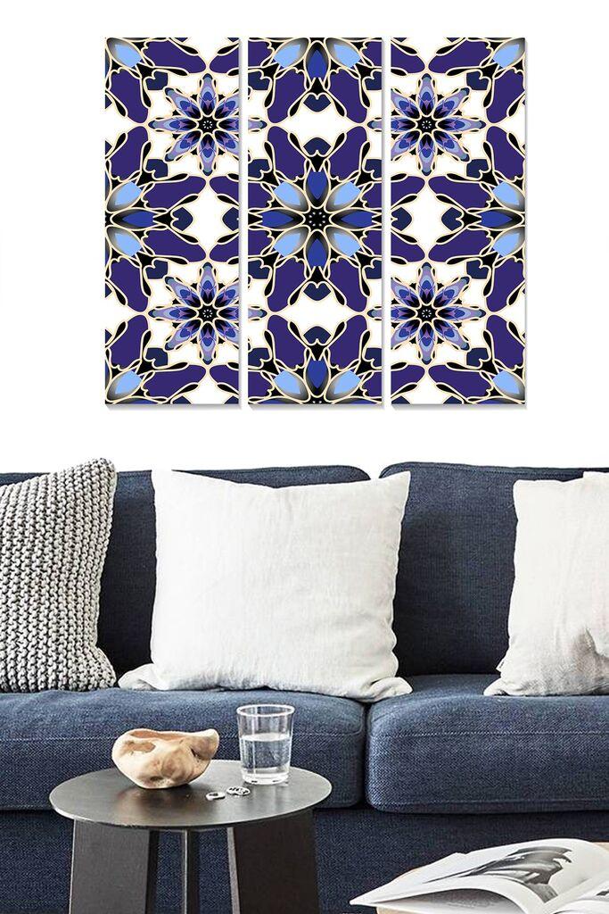 Wallity Сет Слики MDF5814866, 3 Дела