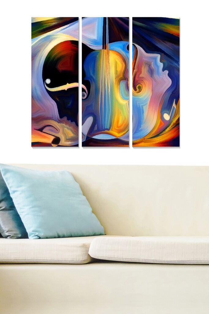 Wallity Сет Слики MDF7841634, 3 Дела