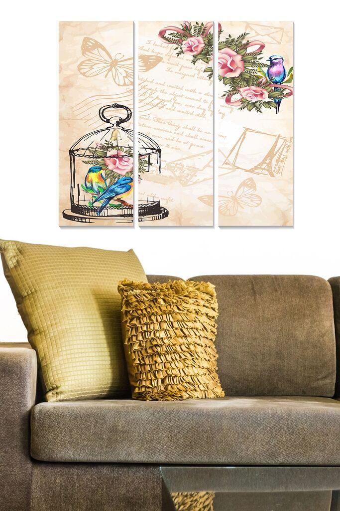 Wallity Сет Слики MDF9047892, 3 Дела