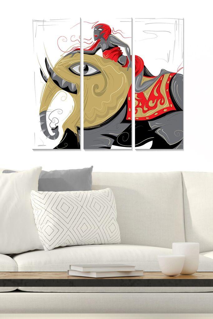 Wallity Сет Слики MDF7410620, 3 Дела