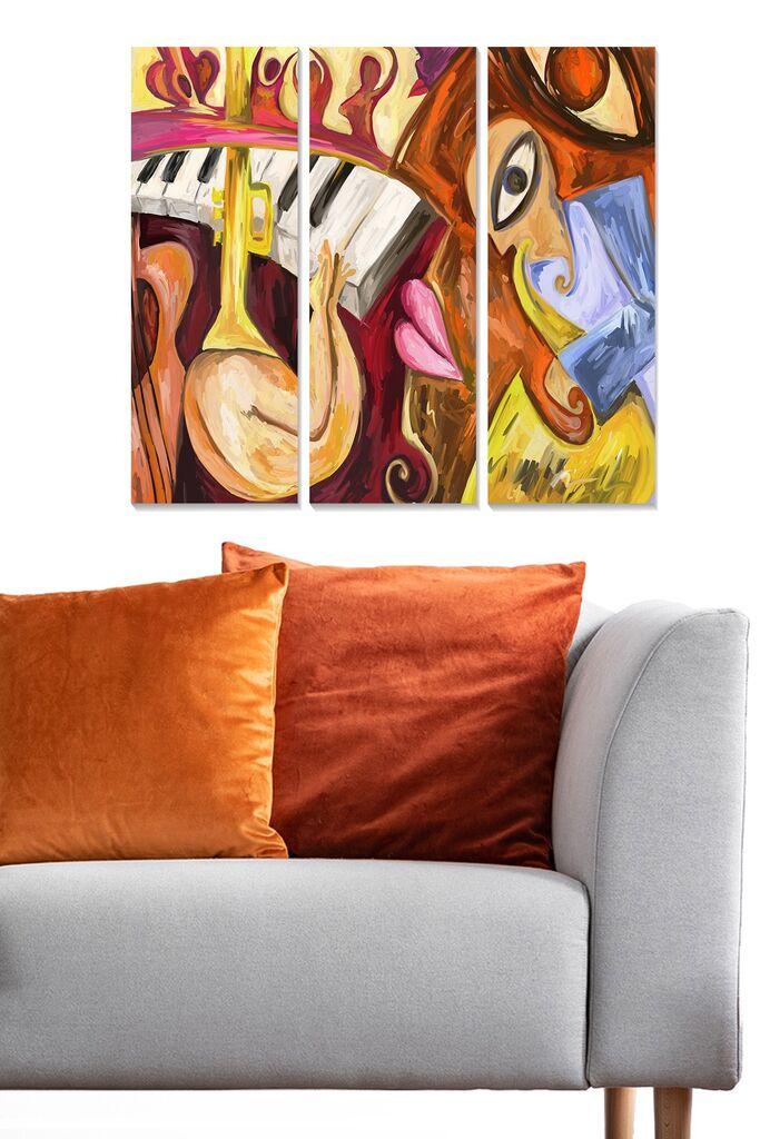 Wallity Сет Слики MDF77378422, 3 Дела