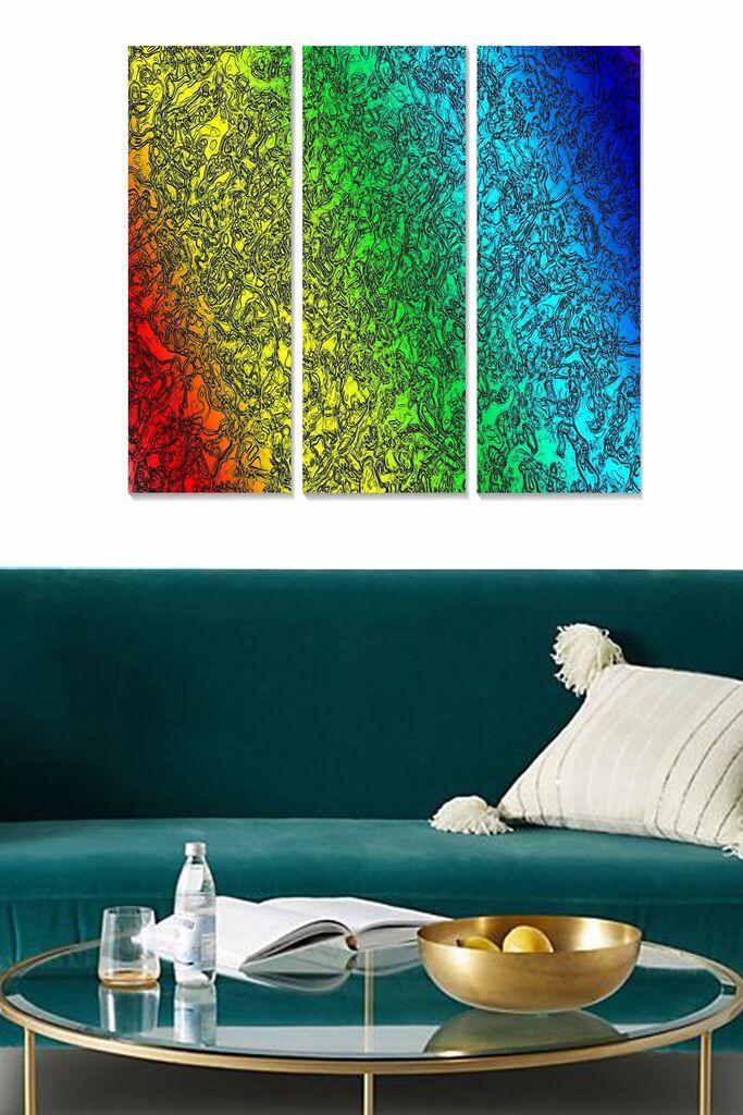 Wallity Сет Слики MDF96833916, 3 Дела